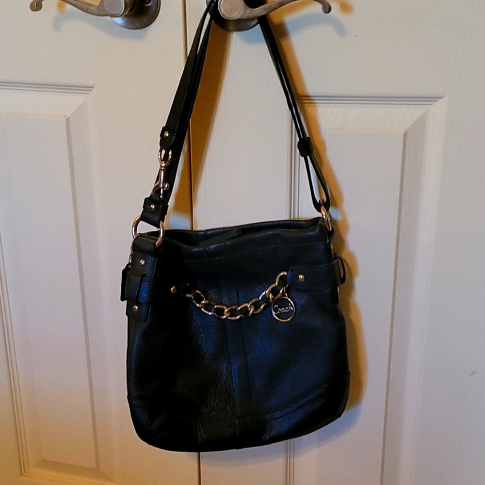 Vintage Coach leather bag